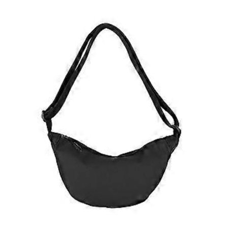 Trendy skuldertaske multifunktionelle crossbody-tasker til studerende, professionelle og rejsende, sort Black