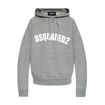 Dsquared2 Sweatshirts Hoodies Grå, Herre, Størrelse: 2XL
