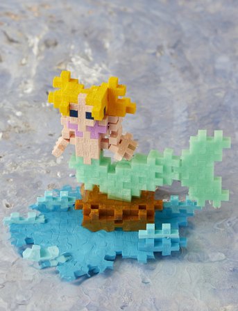 Plus-Plus Plus-Plus Little Mermaid / 100 Pcs Tube - Multi/patterned - ONE SIZE