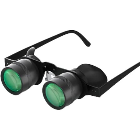 Håndkikkert - Fiskeforstørrelsesglas med 3 farvefiltre - 10X - Til udendørs jagt og fuglekiggerikoncert