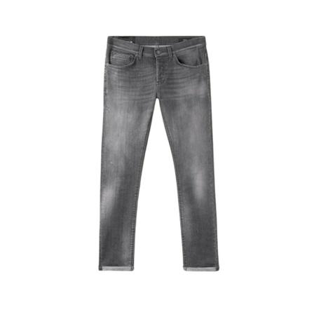 Dondup, Slim-fit Jeans Grijs, Heren, Maat:W36