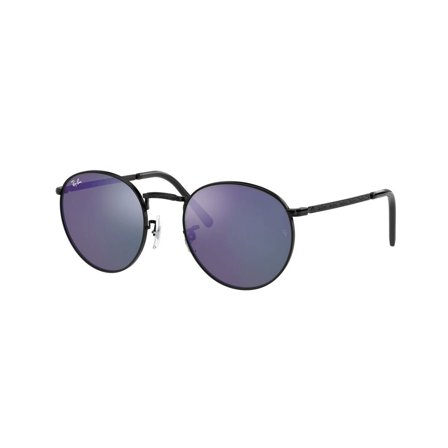 Ray-Ban New Round - RB3637 002/G1 5321 i Sort Metal