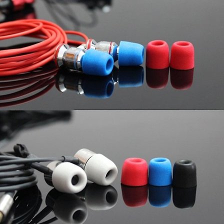 Vaihtopehmusteet korvanapit - Pehmeä vaahtomuovi