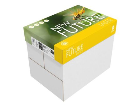 NEW FUTURE Kopieringspapper Laser A4 80g ohålat 2500/fp - Lyreco - Kontorspapper - Kopieringspapper - A4 Ohålat