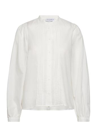 Blouse Claire Bluse Langermet Hvit Lindex*Betinget Tilbud