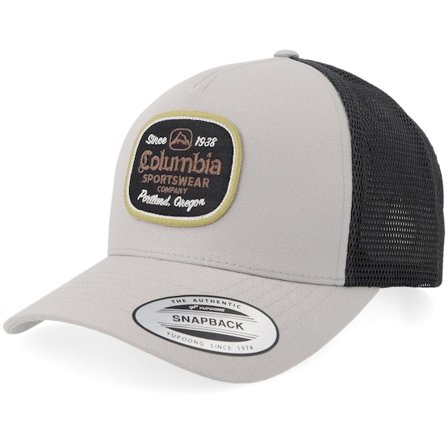 Columbia - Cinza trucker Boné - Road Ready Flint Grey/Black A-Frame Trucker @ Hatstore