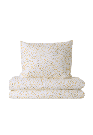 Åhléns Home Bäddset NORA 150x210 cm Sängkläder Gul