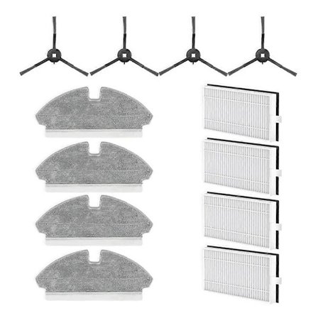 Til Dreame Mova M1 / Trouver M1 Støvsuger Reservedele Sidebørste Hepa Filter Moppeklud Tilbehør