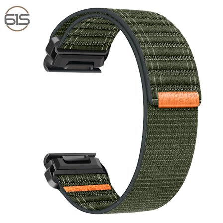 22mm nylon klockarmband för Garmin Fenix 8/567X/pro/Epix 935/965