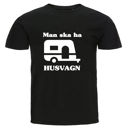 T-shirt - Man ska ha husvagn