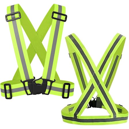 Elastiska remmar Reflexremmar Justerbar Natt Säkerhet Ridning