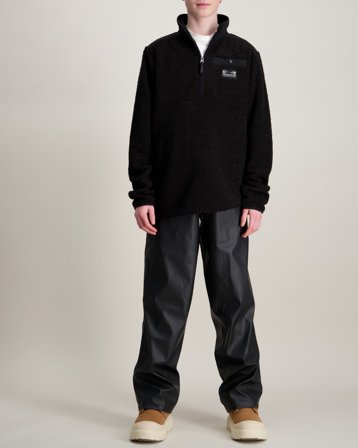 Didriksons HEPTA KIDS PANT Musta Housut Pojat - Kids Brand Store