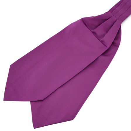 Purple Basic Cravat for Men - Cravats