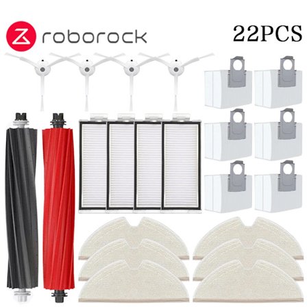 Roborock Q8 Max Q8 Max Plus Q8 Max+ Q5 Pro Q5 Pro Plus Varaosat Tarvikkeet Pääharja Sivuharja Hepa-suodatin Moppi Pölypussi