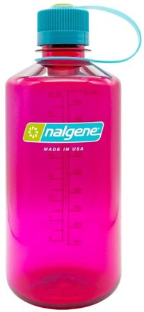 Nalgene Bottle 1L Narrow Mouth Sustain Eggplant - Termoser og Flasker