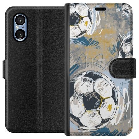 Kompatibelt Plånboksfodral till Sony Sony Xperia 10 VI Fotboll