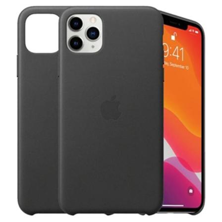 Iphone 11 Pro Max Apple Läderskal Mx0e2zm/a - Svart Svart