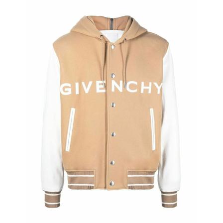 Givenchy - Bomberjackor - Beige - Herr - Storlek: M, Herr, Storlek: M