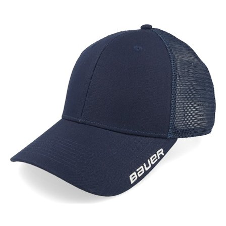 Bauer - Team Mesh Navy Trucker Trucker Blue Cap - @ Hatstore