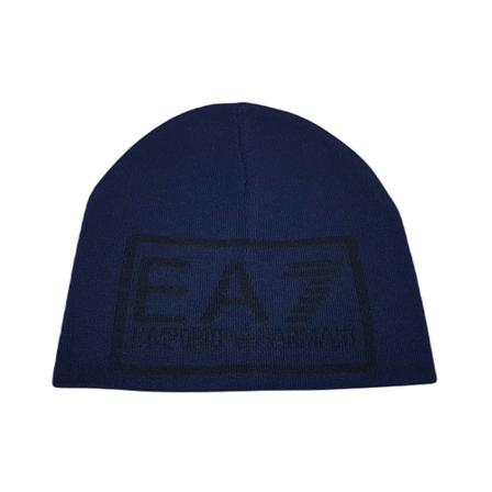 Emporio Armani Ea7, Beanie Blauw, Heren, Maat:M