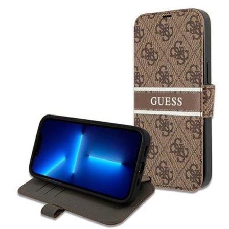 Guess 4g Stripe Fodral Iphone 13 Pro / 13 - Brun Brun