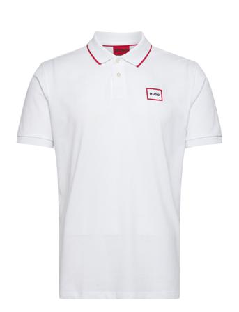 Demlock Polos Short-sleeved Vit HUGO