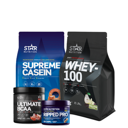 Vægttab Star Nutrition Kom i form pakke - Bodyman.dk