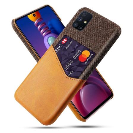 Bofink Samsung Galaxy M51 Card Cover - Brun Brown
