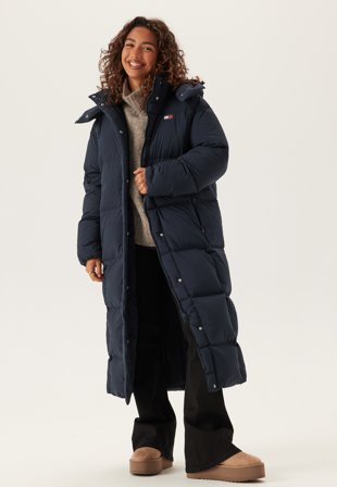 TOMMY JEANS Tjw Alaska Grid Dwn Mxi Coat Vaatteet