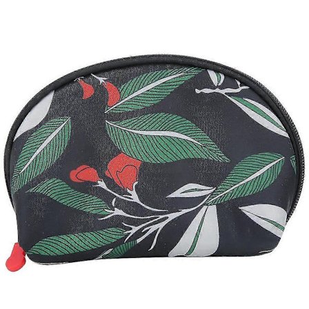 Sminkopbevaringspose - Bærbar Multifunktionel Kosmetiktaske med Lynlås, Skalformet Design (Blade)