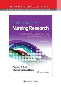 Essentials of Nursing Research, ISBN: 9781975141882