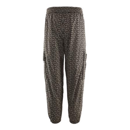 Balmain, Trousers Bruin, Dames, Maat:L