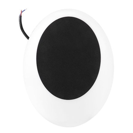 Innendørs/utendørs LED-vegglampe, aluminium + PC, vanntett KLB