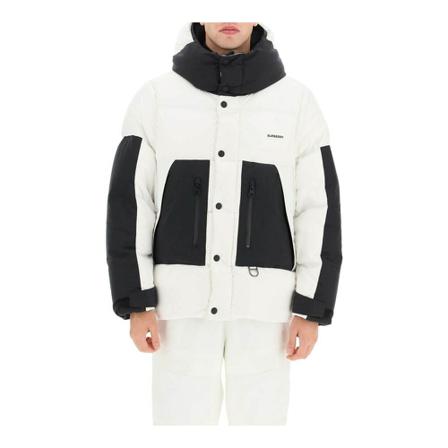 Burberry, Down Coats Wit, Heren, Maat:L