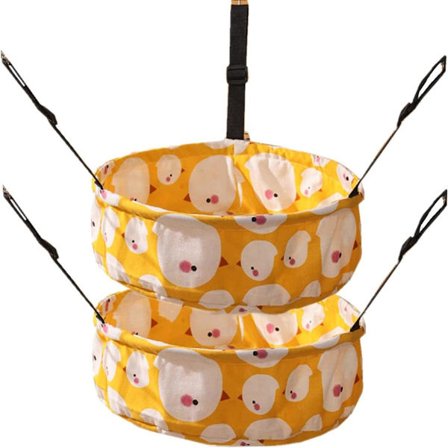 2 kpl kissan riippumatto lounge kissanpeti häkkiin kenneliin istuin metallirungolla säädettävät hihnat oranssi