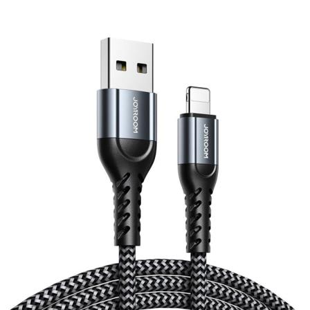 3-pack Joyroom Laddning Set 3xusb-lightningkabel 0.25+1.2+2m Gr Grå