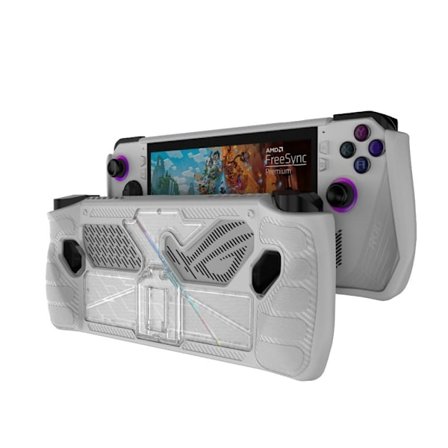 Suojakotelo ASUS ROG Ally -konsoleille, VALKOINEN & LÄPINÄKYVÄ