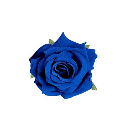 Rose Hair Clip Flower Hiusneula ROYAL BLUE