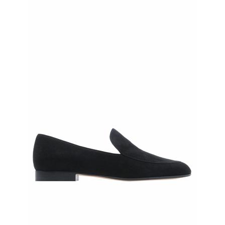 Gianvito Rossi, Moccasin Zwart, Dames, Maat:38 1/2 EU
