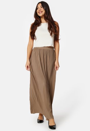 BUBBLEROOM Pleated Maxi Skirt Klær