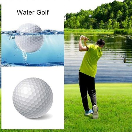 6-pack Flytande Golfbollar För Träningsspel - Golf Träningsboll För Vatten - Pool Träningsbollar