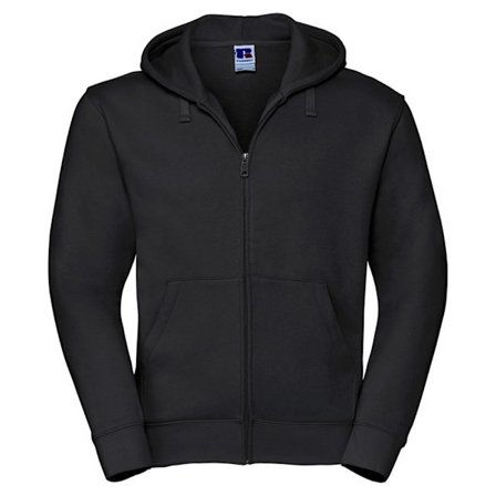 Russell Herr Authentic Full Zip Hoodie 5XL Svart