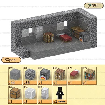 Magnetiske Byggeklodser til Børn 3+ | STEM Montessori Legetøj | DIY Model Magnetiske Kuber T051-80PCS T051-80PCS