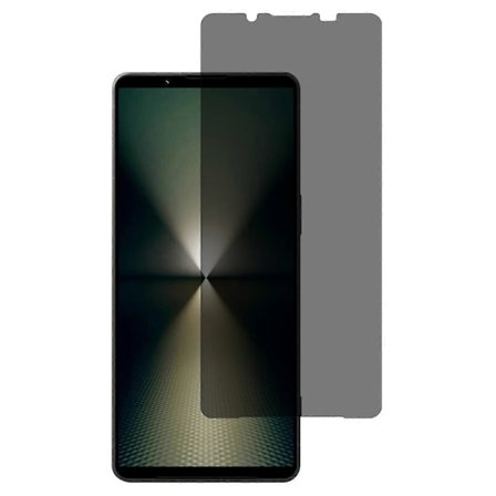 Yhteensopiva Sony Xperia 1 VII 180 asteen näytönsuojan kanssa 180 asteen vakoilunestolasi karkaistu lasi täysi peitto