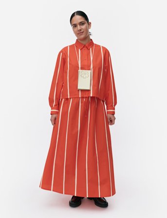 Marimekko Buklee Puhveli - Orange - L
