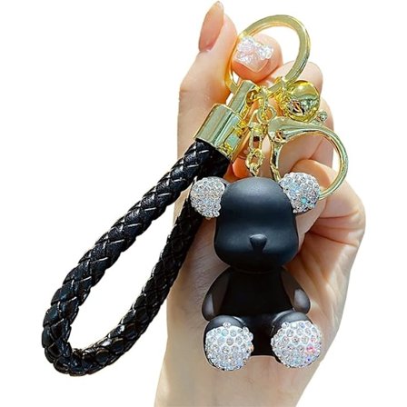 Björn Nyckelring Kawaii Nyckelringar Armbandsrem Handledsband för kvinna tjej - high quality