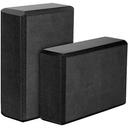 Yoga Blocks 2-pak, 23X15X7,6 cm EVA-skum Yoga-blokke med høj densitet, miljøvenlige og