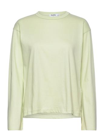 Long-Sleeve Tee T-shirts & Tops Long-sleeved Kermanvärinen Filippa K Soft Sport