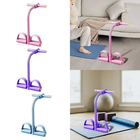 Multifunksjonelt spenningsrep | Elastisk yogapedaltrekker | Trekkmotstand | Sit Up treningsutstyr | Unisex trening | Motstandsrep