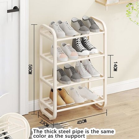 Skohylde Skoskab HVID 45CM 45CM hvid hvid